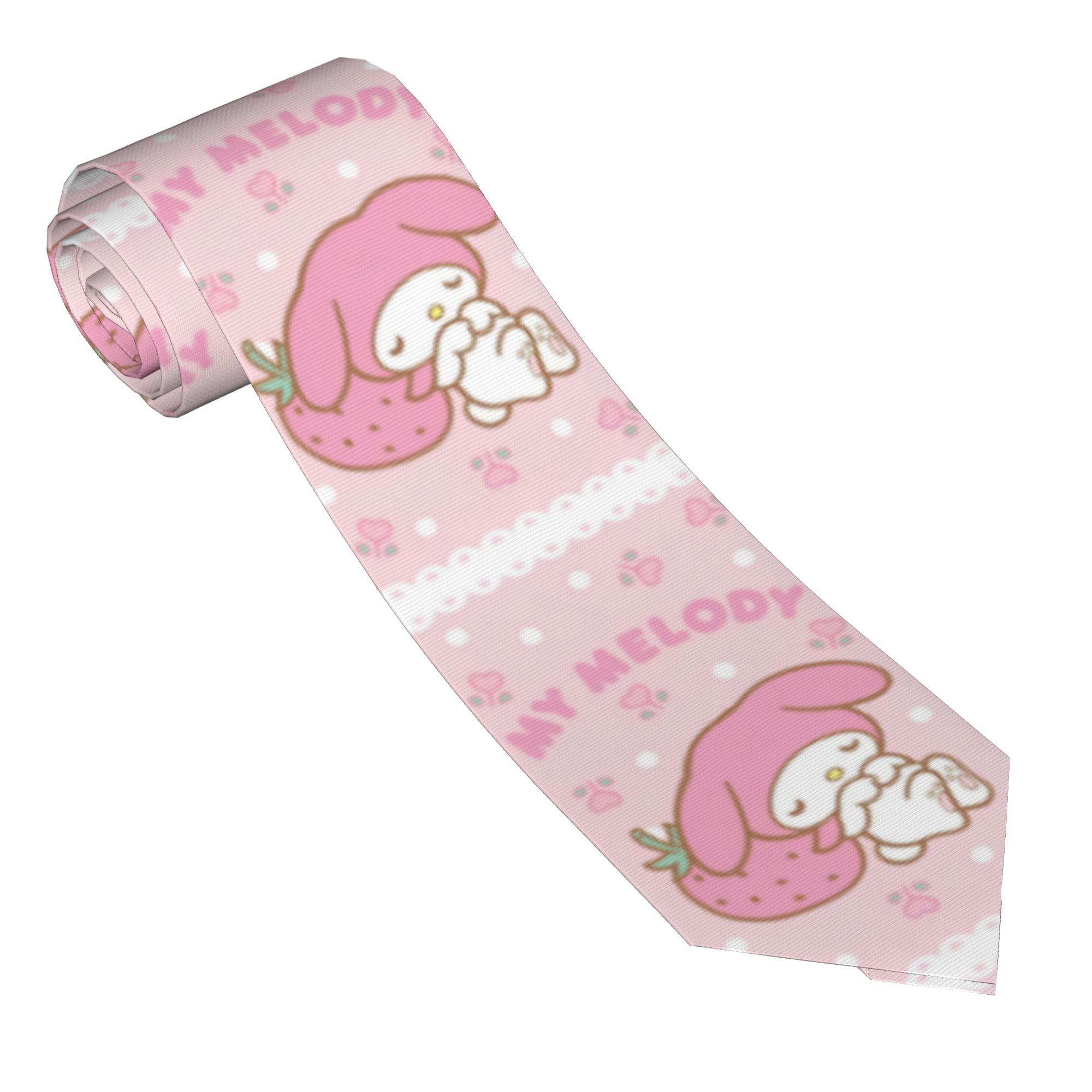 Men Accessories Aesthetic - Necktie Kawaii Aesthetics My Melody Unisex