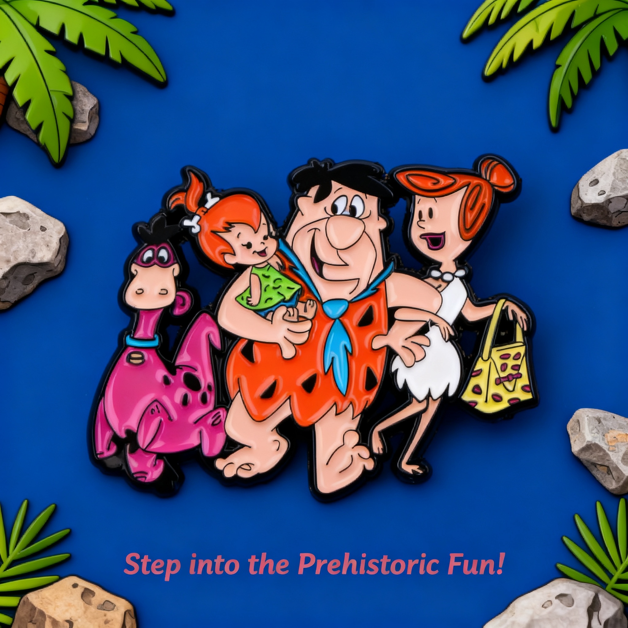 Men Accessories Brooch - Cartoon Dinosaur Enamel Pin Badges for