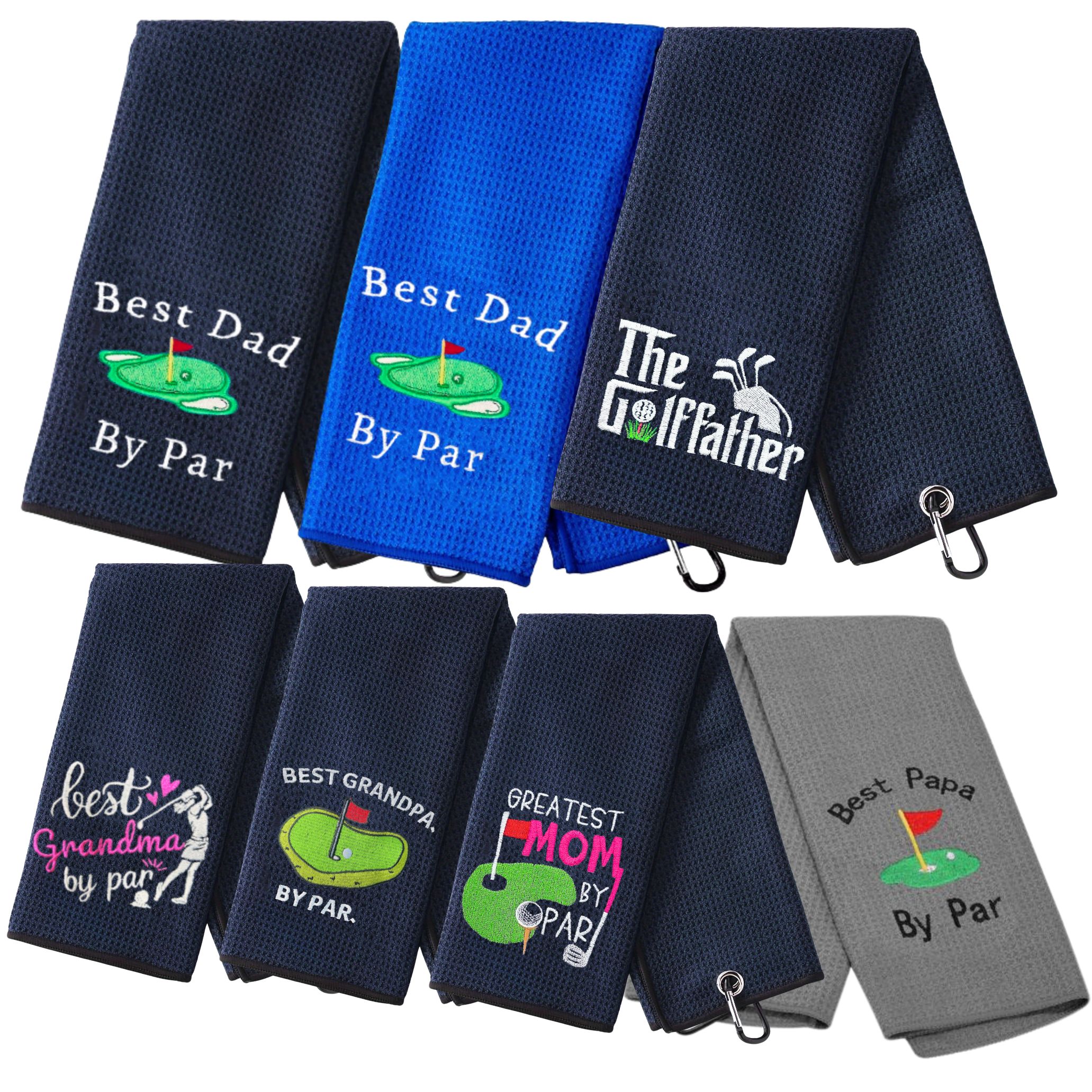 Men'S Accessories Golf - Best Dad Microfiber Premium Golf Towel,