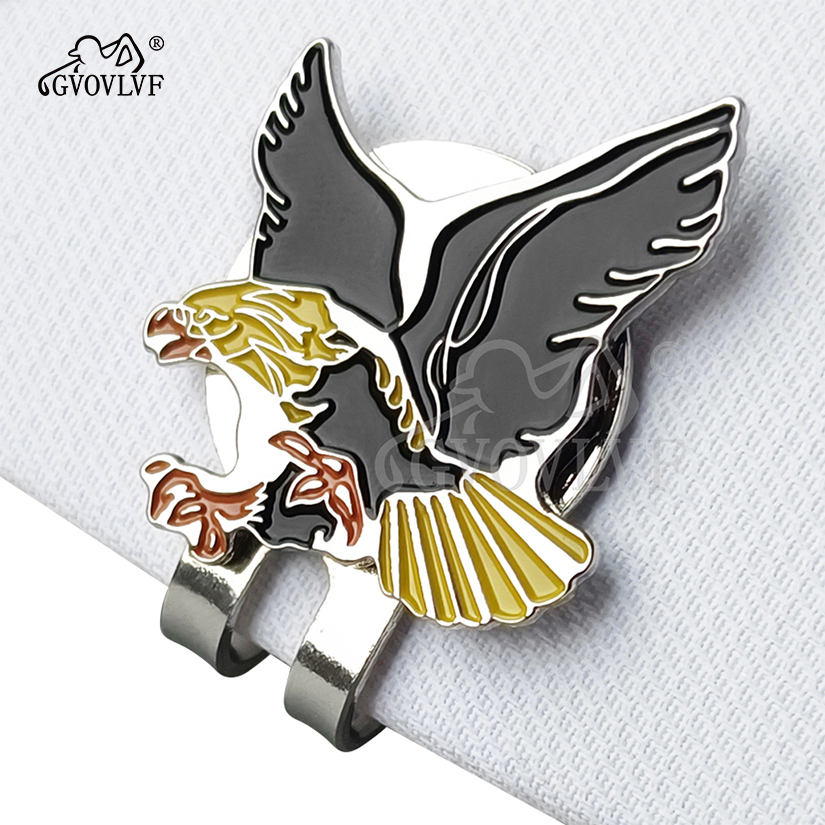 Men'S Accessories Golf - 1pc Yellow Eagle Golf Hat Clip