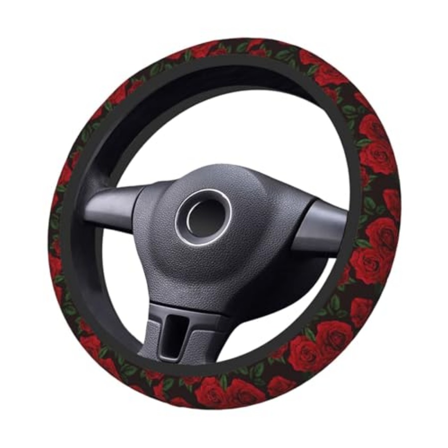 Red Rose Flower Aesthetic Stee - Men Accessories Aesthetic ulasan dan harga