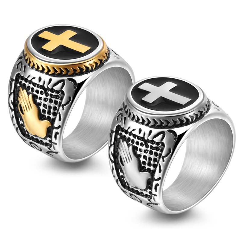 Praying Hands Cross Jesus Amul - Men'S Accessories Hand Bands ulasan dan harga