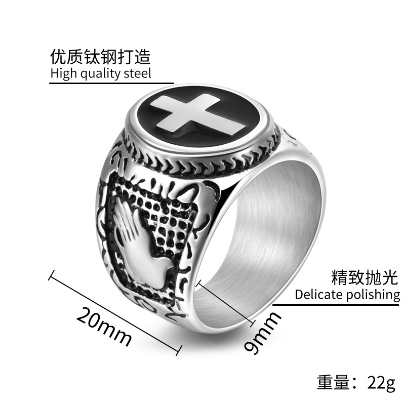 Praying Hands Cross Jesus Amul - Men'S Accessories Hand Bands ulasan dan harga