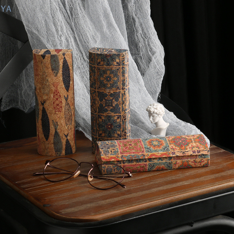 [Y]Natural Cork Glasses Case H - Men Accessories To Look Good ulasan dan harga
