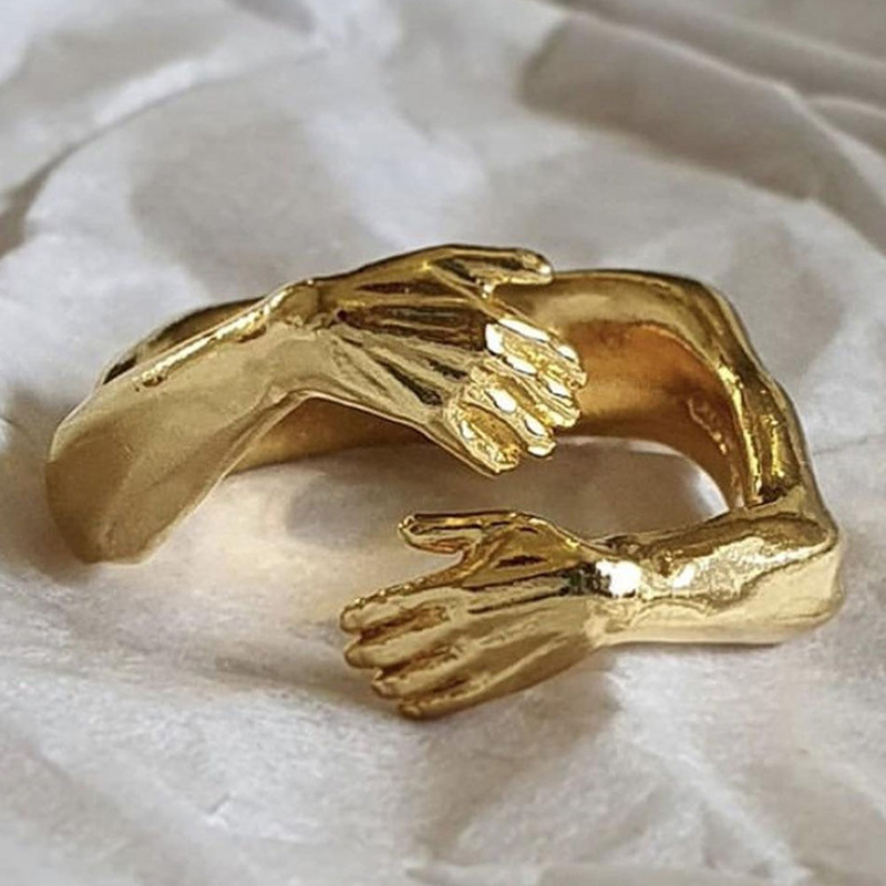 Vintage Love Hugging Hands Ope - Men'S Accessories Hand Bands ulasan dan harga