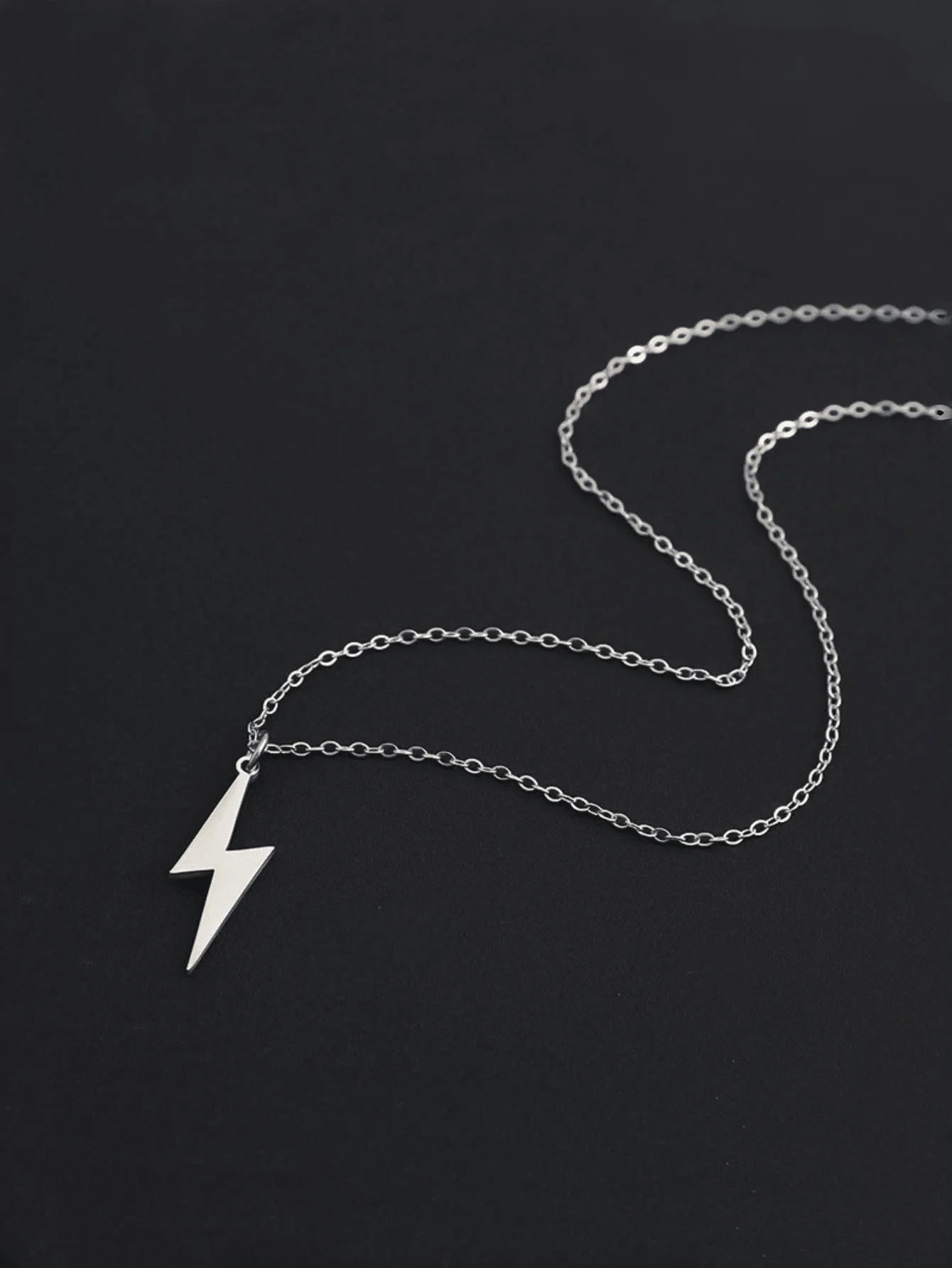 Stainless Steel Lightning Bolt - Men'S Accessories For Christmas ulasan dan harga