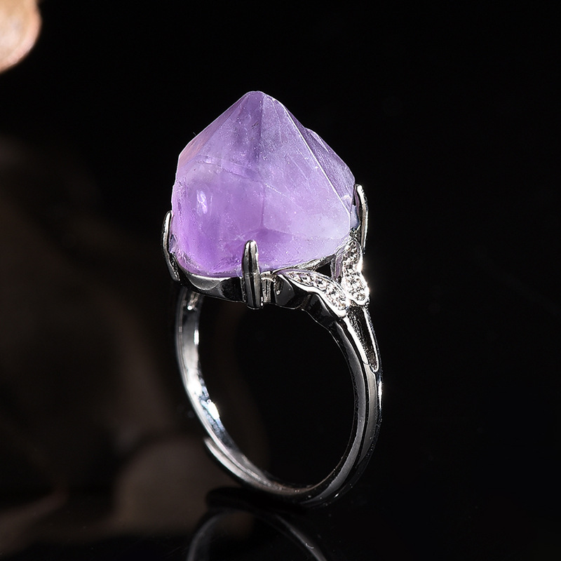 Natural Amethyst Hand-carved R - Men'S Accessories Hand Bands ulasan dan harga