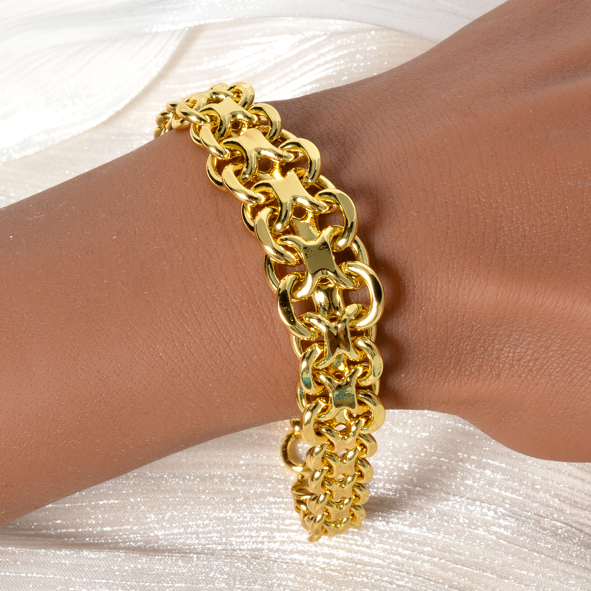 Sunny Luxury 18k Gold Plated G - Men Accessories In Dubai ulasan dan harga
