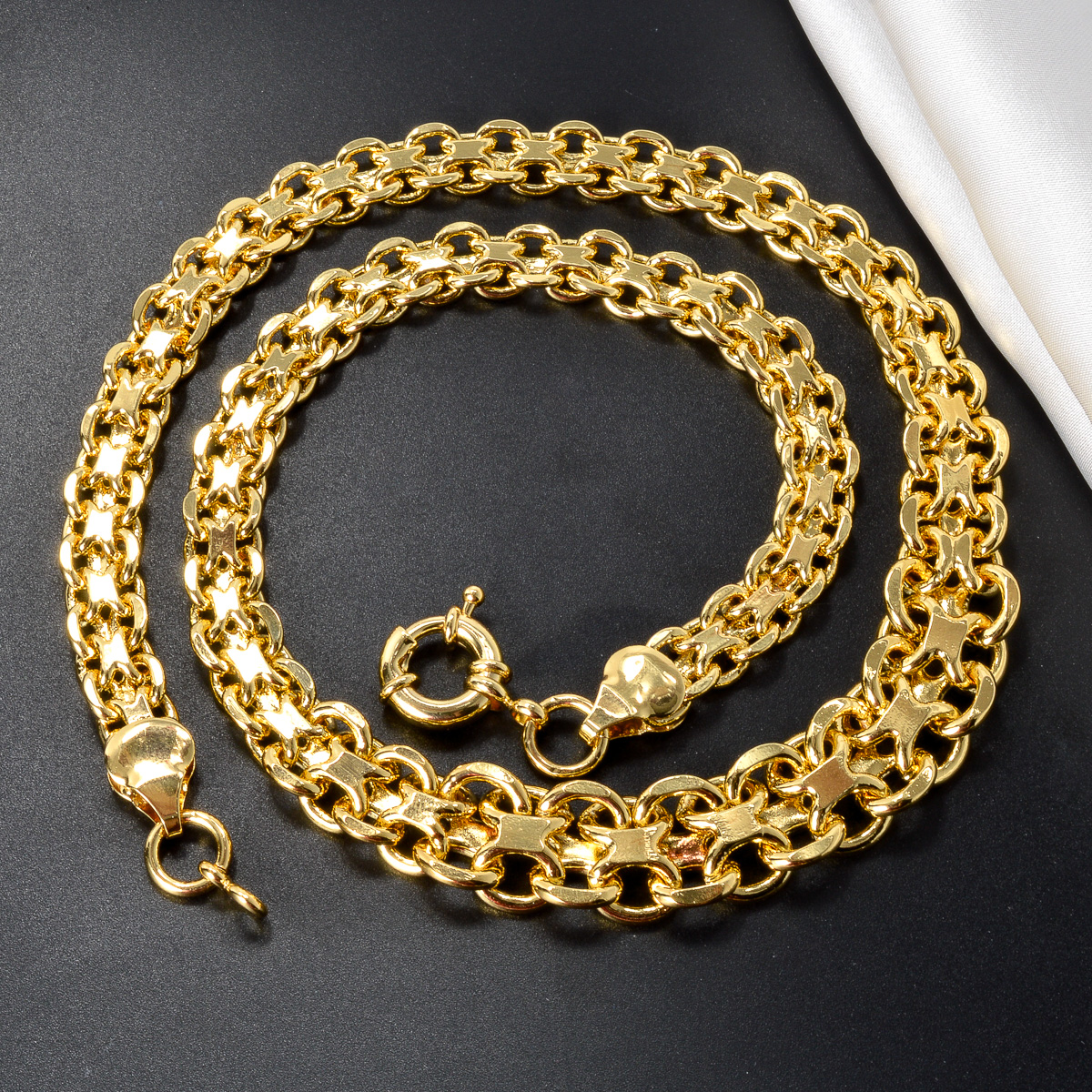 Sunny Luxury 18k Gold Plated G - Men Accessories In Dubai ulasan dan harga