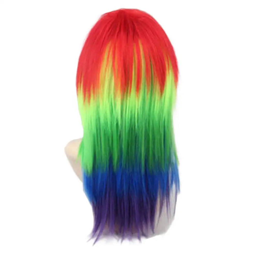 Long Straight Wig Synthetic Wi - Men'S Accessories For Christmas ulasan dan harga