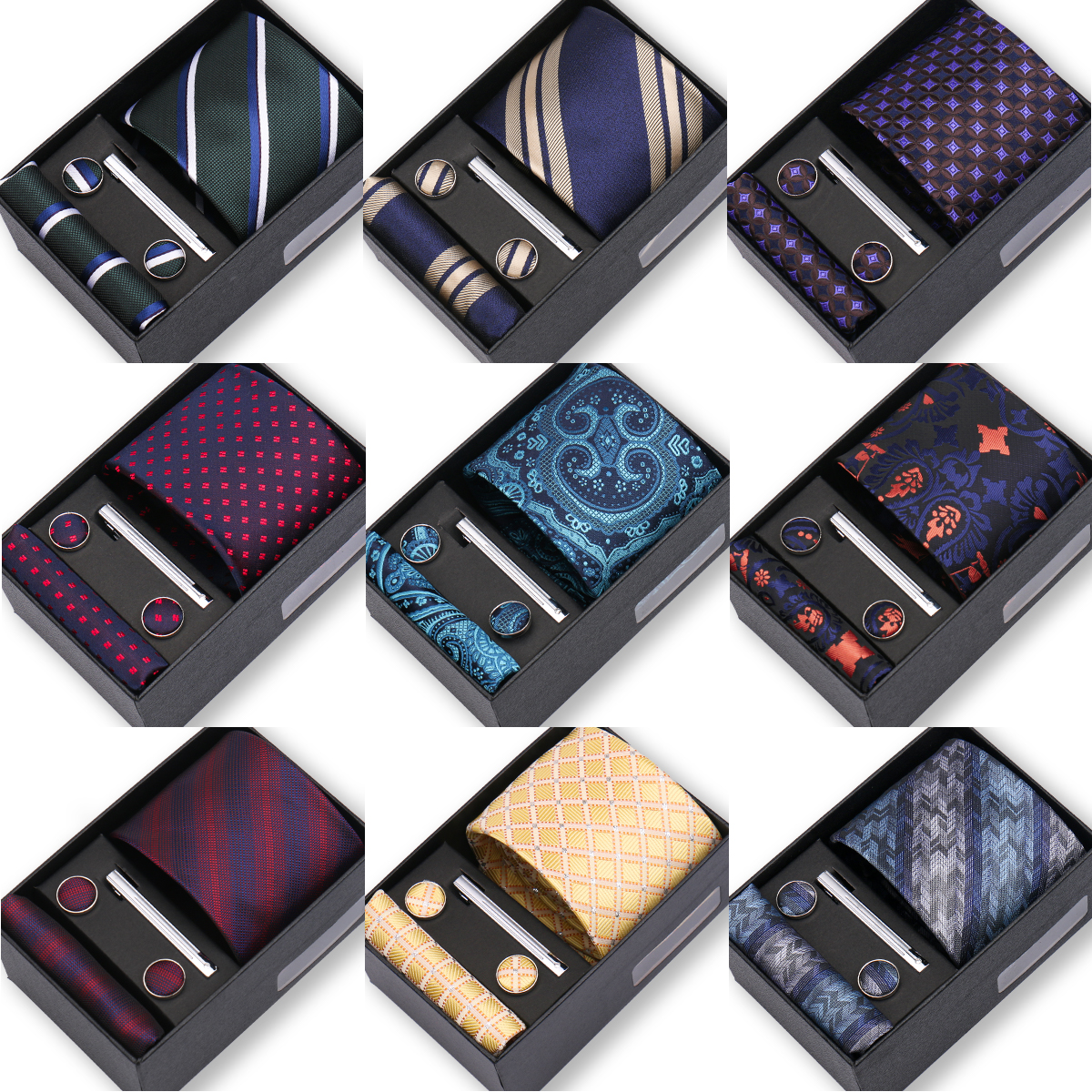 Top Quality Tie Set Gift Box N - Neck Tie Set Box ulasan dan harga