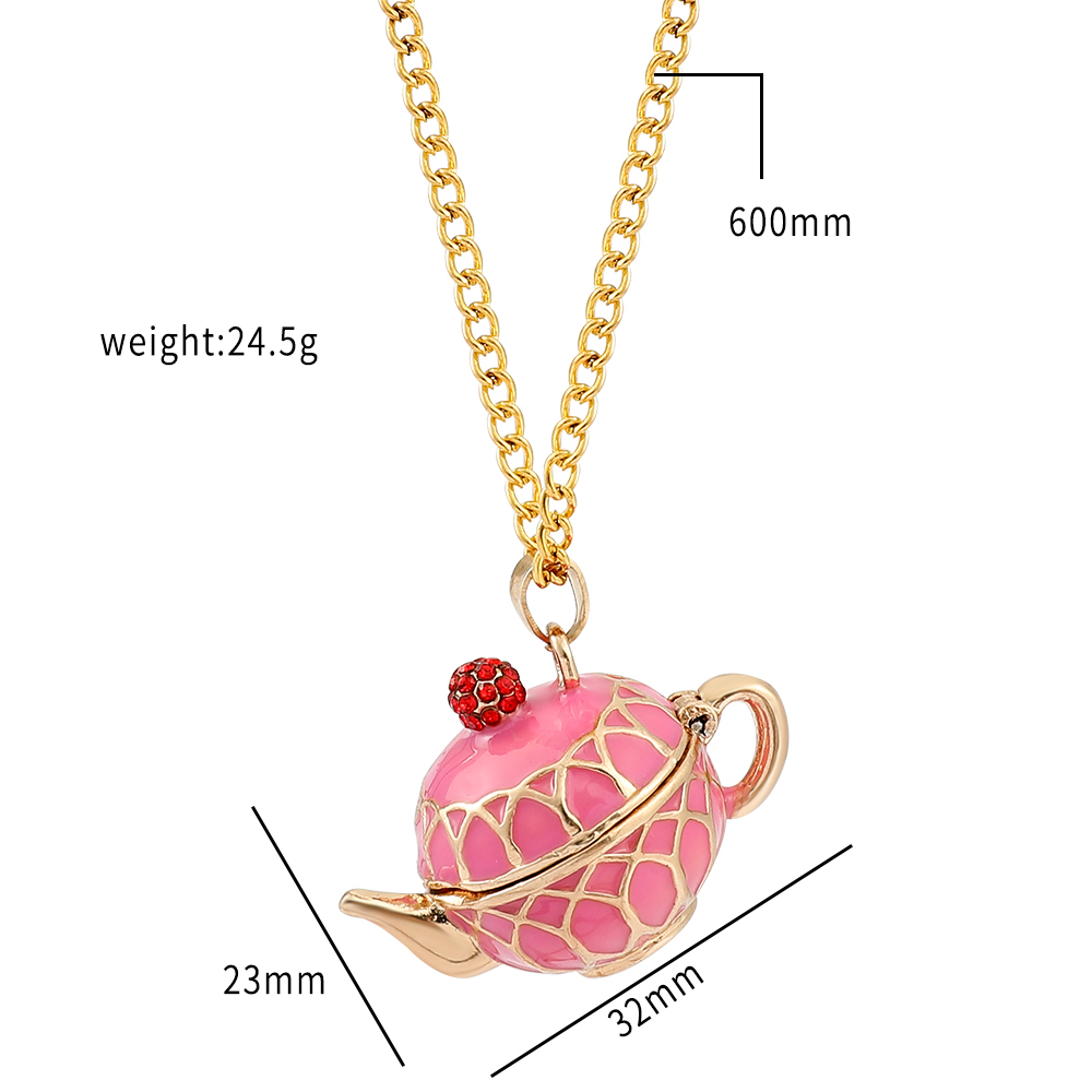 Creative Vintage Teapot Locket - Men Accessories Locket ulasan dan harga