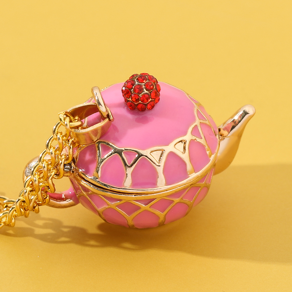 Creative Vintage Teapot Locket - Men Accessories Locket ulasan dan harga