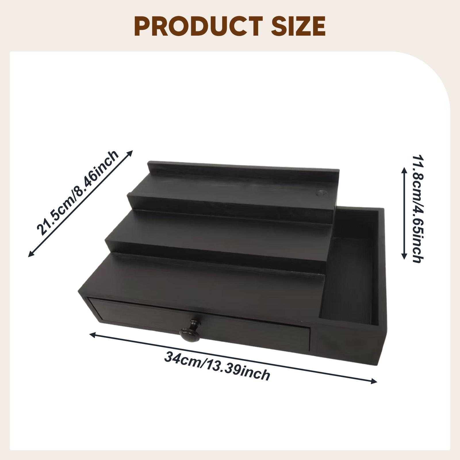 Multi Layer Perfume Organizer  - Men Accessories Drawer ulasan dan harga