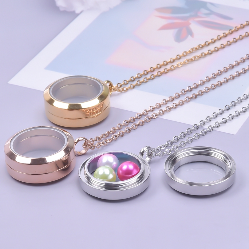 Never Fade Round Stainless Ste - Men Accessories Locket ulasan dan harga