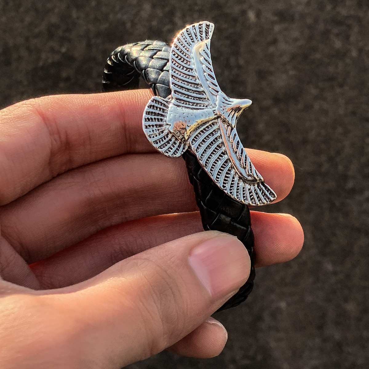 Fashion Eagle Bracelet for Men - Men'S Accessories Hand Bands ulasan dan harga