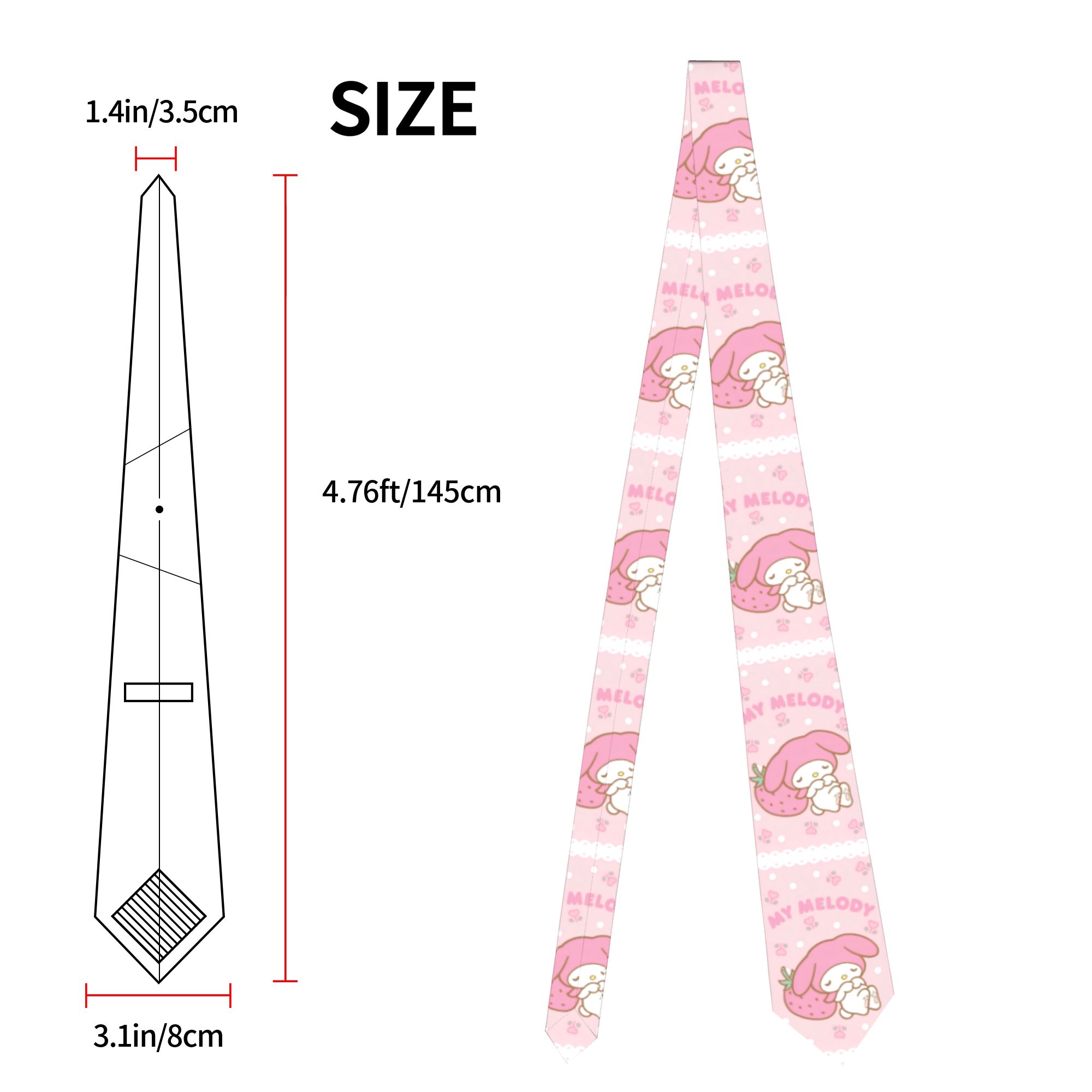 Necktie Kawaii Aesthetics My M - Men Accessories Aesthetic ulasan dan harga