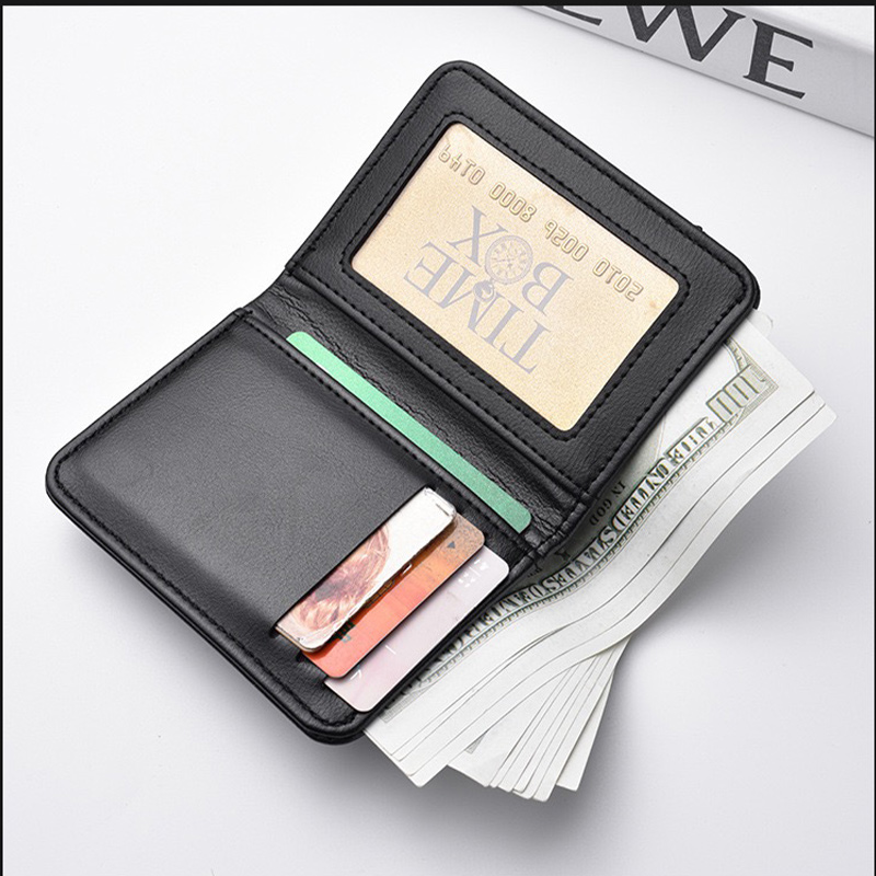 Leather Ultra-thin Mini PU Car - Men'S Accessories Holder ulasan dan harga