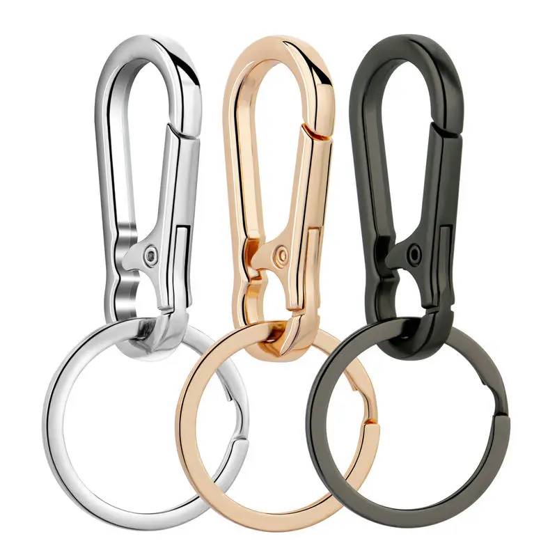 Metal Carabiner Clip Keychain  - Men'S Accessories Holder ulasan dan harga