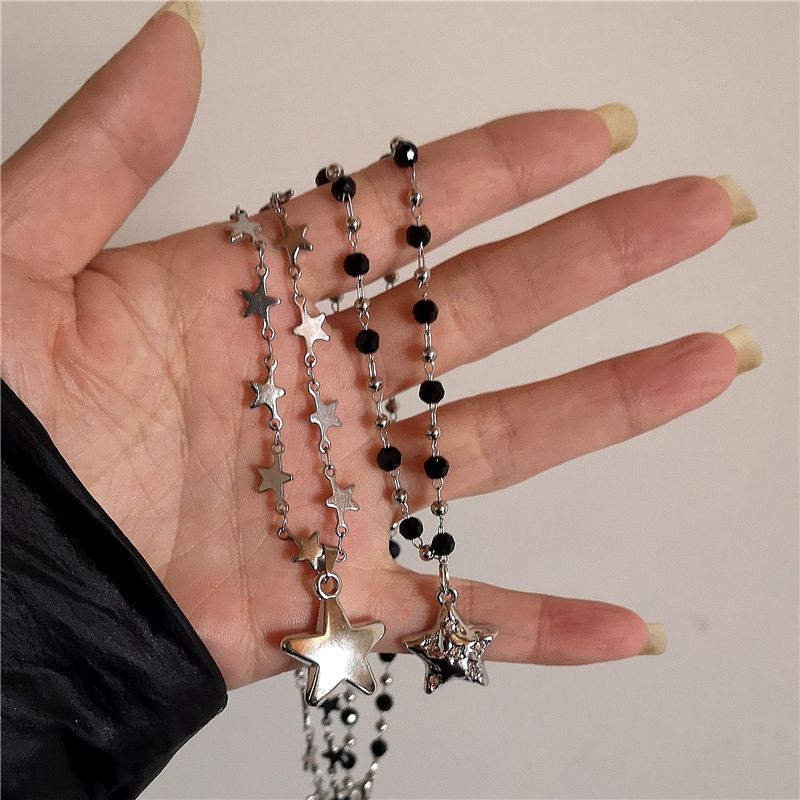 Kpop Cool Punk Vintage Star Pe - Men Accessories Aesthetic ulasan dan harga