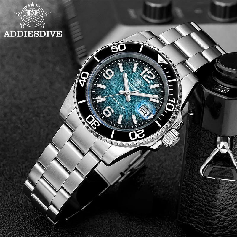 ADDIESDIVE 41mm Men Diving Wat - Men'S Accessories Watches ulasan dan harga