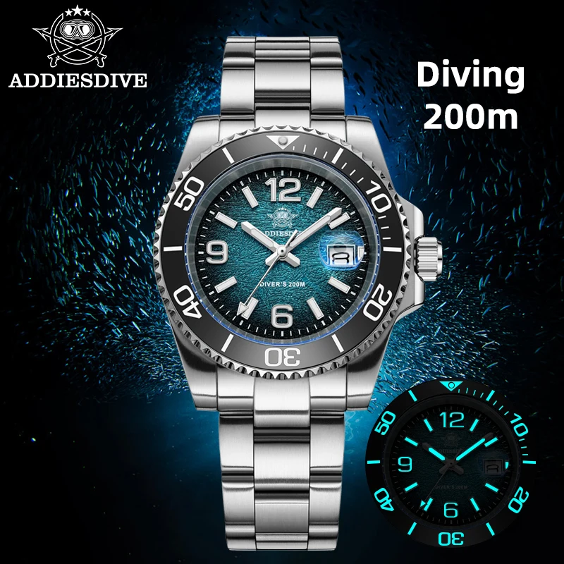 ADDIESDIVE 41mm Men Diving Wat - Men'S Accessories Watches ulasan dan harga