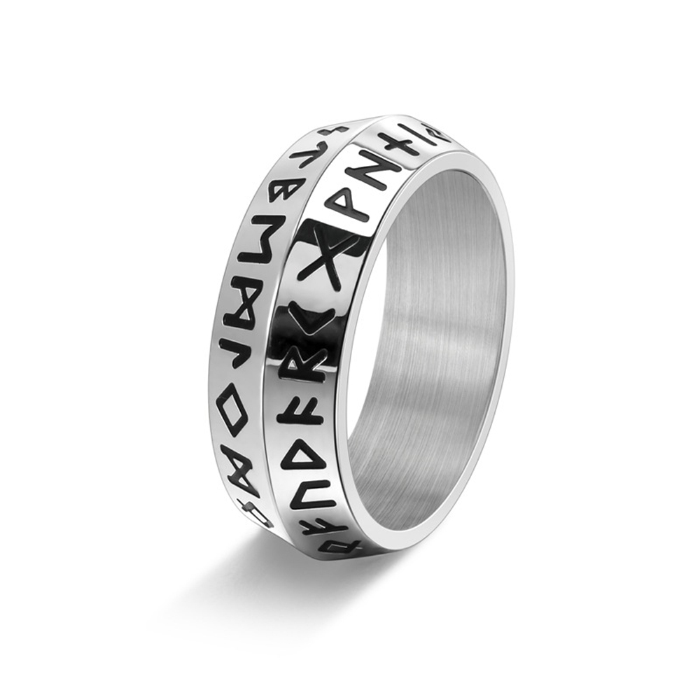Double Bevel Edge Viking Ring  - Men'S Accessories Hand Bands ulasan dan harga