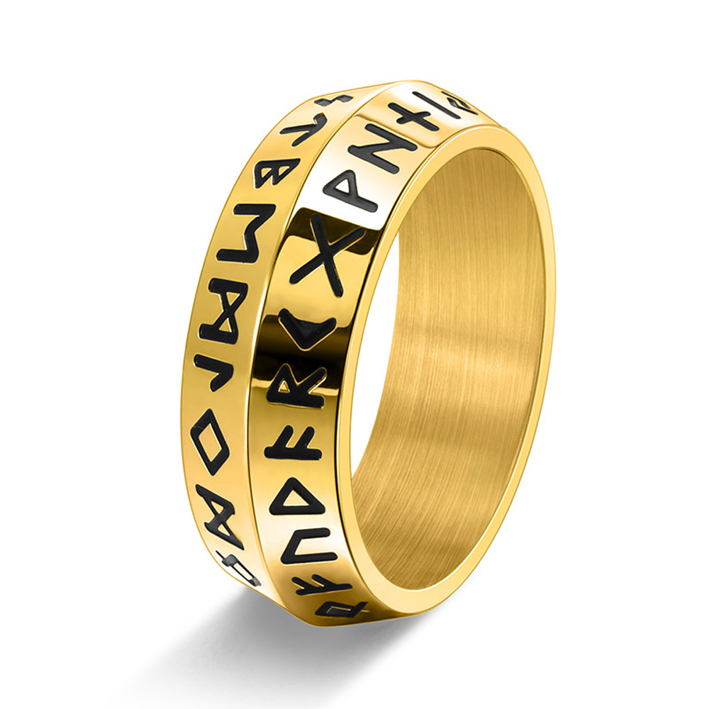 Double Bevel Edge Viking Ring  - Men'S Accessories Hand Bands ulasan dan harga