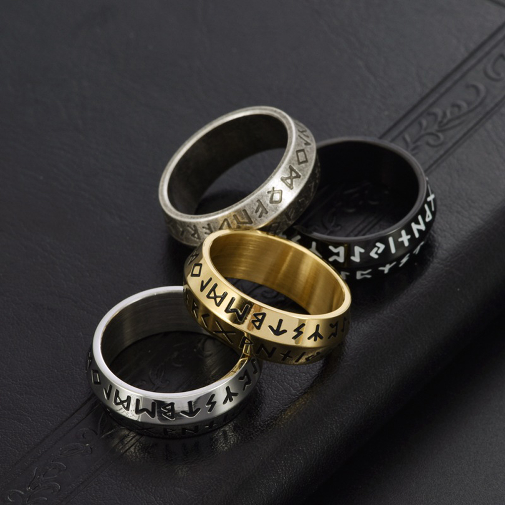 Double Bevel Edge Viking Ring  - Men'S Accessories Hand Bands ulasan dan harga