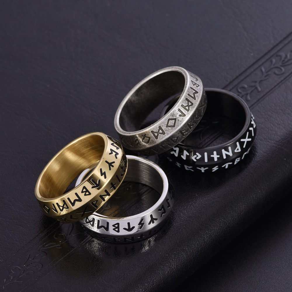 Double Bevel Edge Viking Ring  - Men'S Accessories Hand Bands ulasan dan harga
