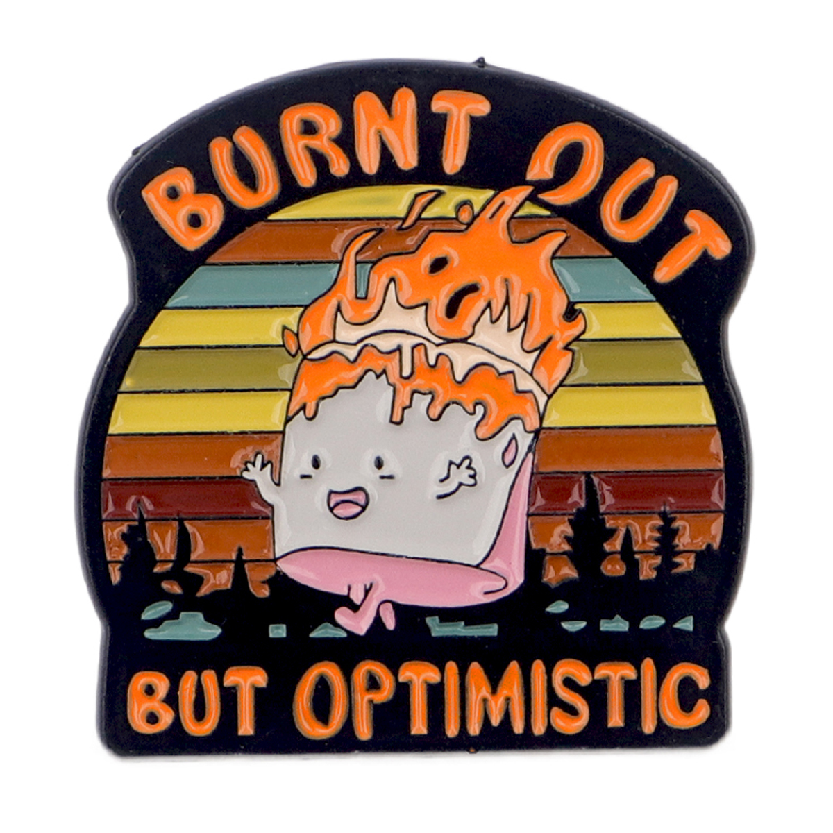 Fire Badges Enamel Pin Brooche - Men Accessories Brooch ulasan dan harga
