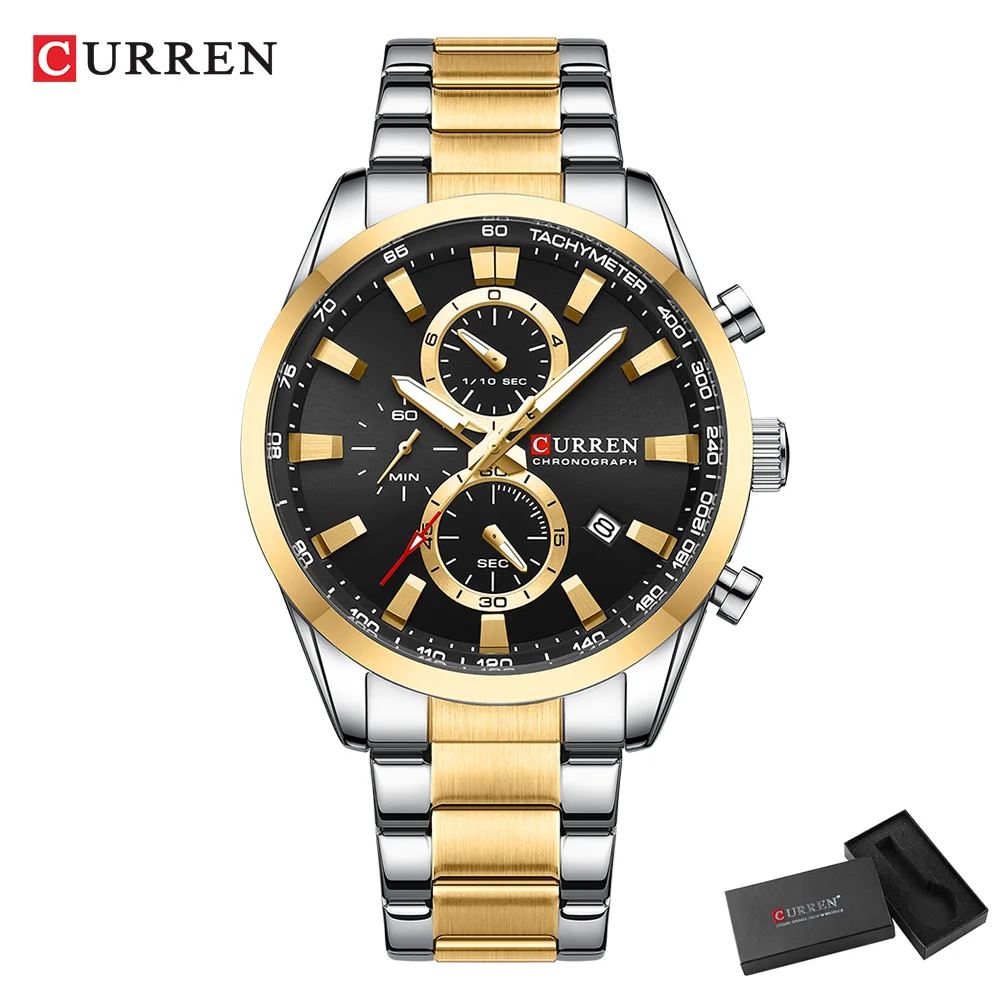 CURREN Casual Quartz Chrono Sp - Men'S Accessories Watches ulasan dan harga