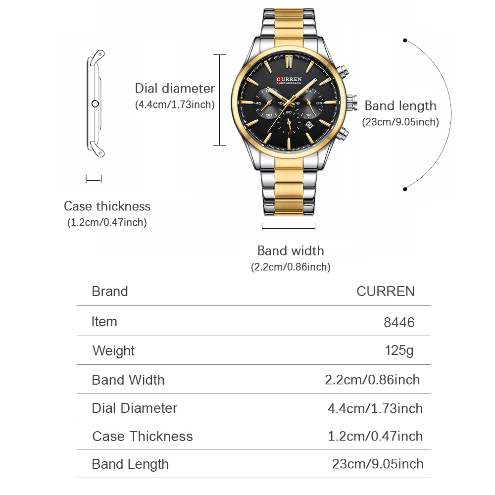 CURREN Casual Quartz Chrono Sp - Men'S Accessories Watches ulasan dan harga