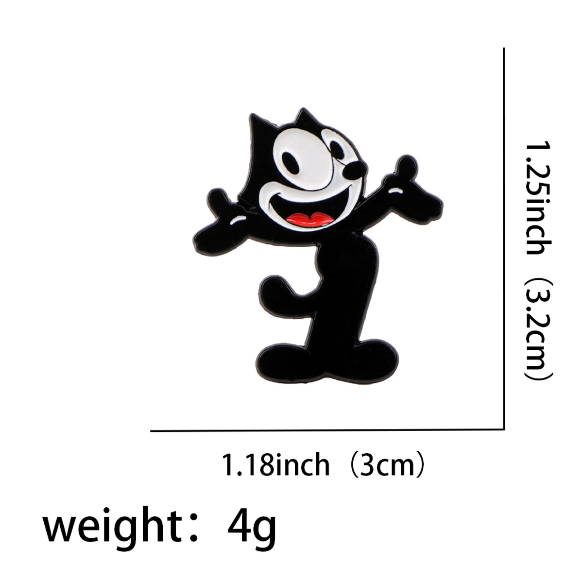 Cute Cartoon Animal Enamel Pin - Men Accessories Brooch ulasan dan harga