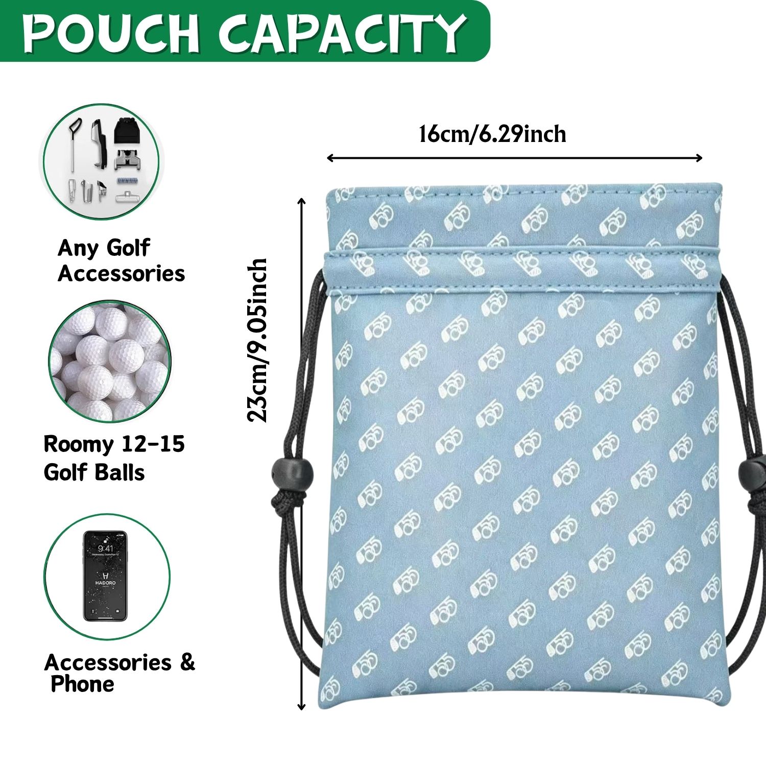 A Minimalist Blue Golf Valuabl - Men'S Accessories Golf ulasan dan harga