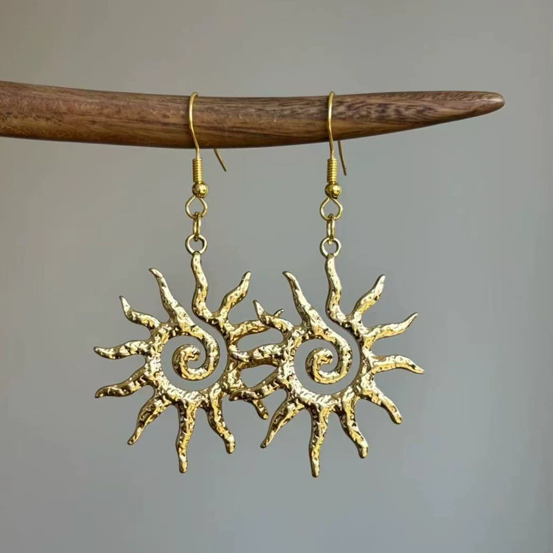 Fashion Punk Rock Vintage Gold - Men Accessories Aesthetic ulasan dan harga