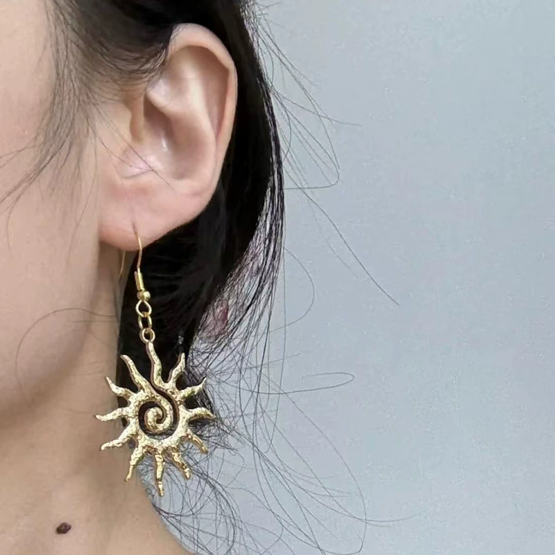 Fashion Punk Rock Vintage Gold - Men Accessories Aesthetic ulasan dan harga