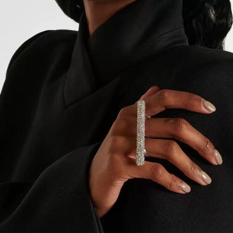 New Fashion Lady Long Bar Ring - Men Accessories In Dubai ulasan dan harga