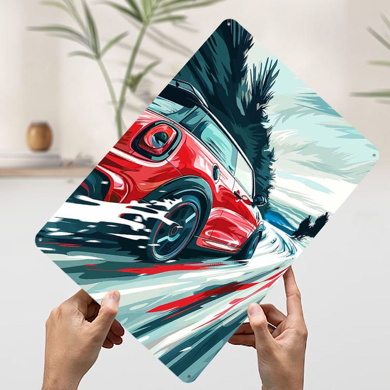 Red UK Car Cooper Racing Metal - Men'S Accessories Uk ulasan dan harga