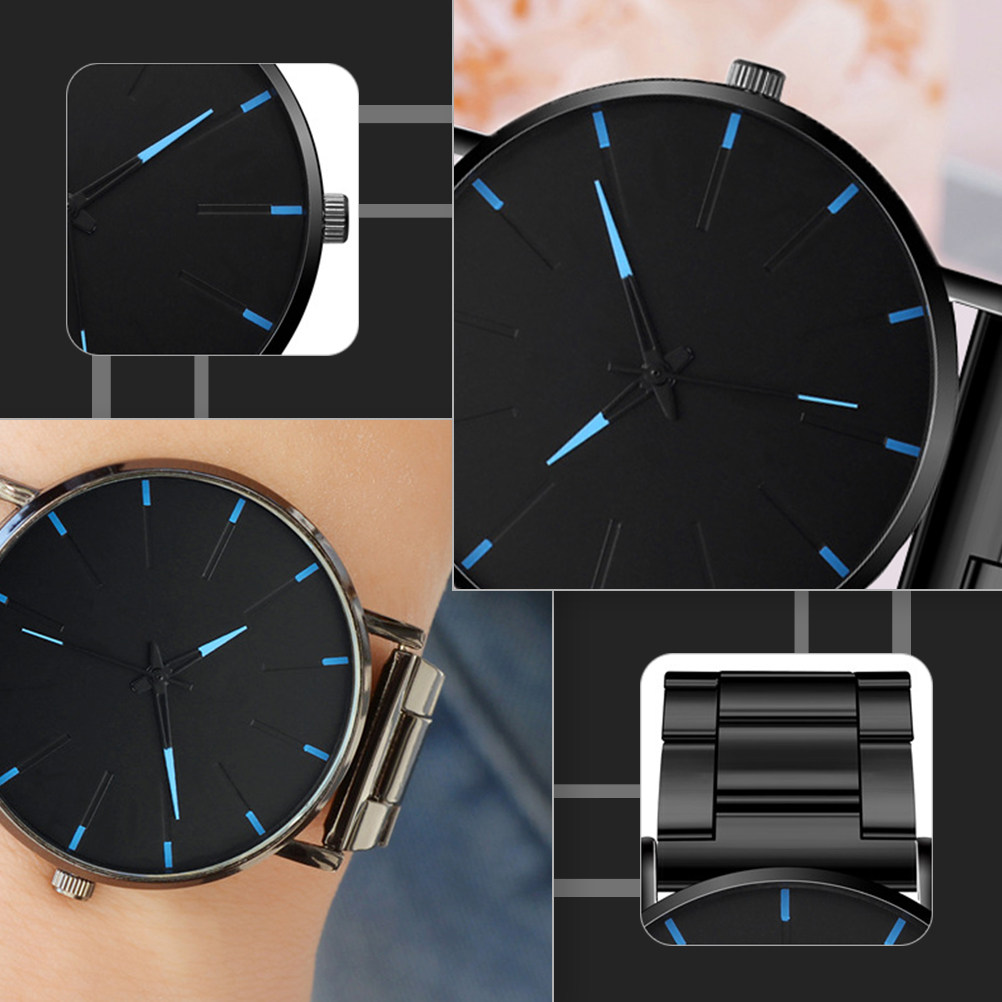 Steel Watch for Men High Quali - Men'S Accessories Hand Bands ulasan dan harga
