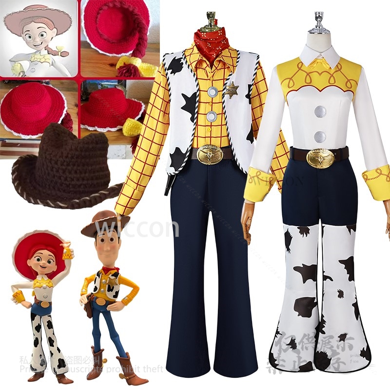 Anime Game Couple's Woody Jess - Men'S Accessories For Christmas ulasan dan harga