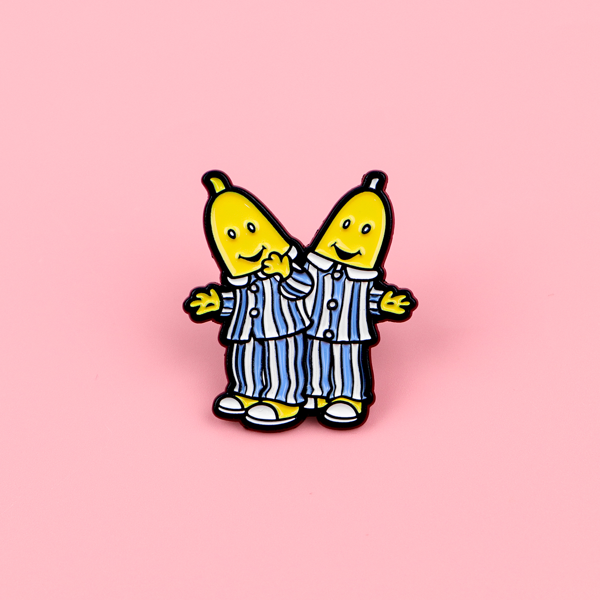 Funny Pajama Banana Man Enamel - Men Accessories Brooch ulasan dan harga