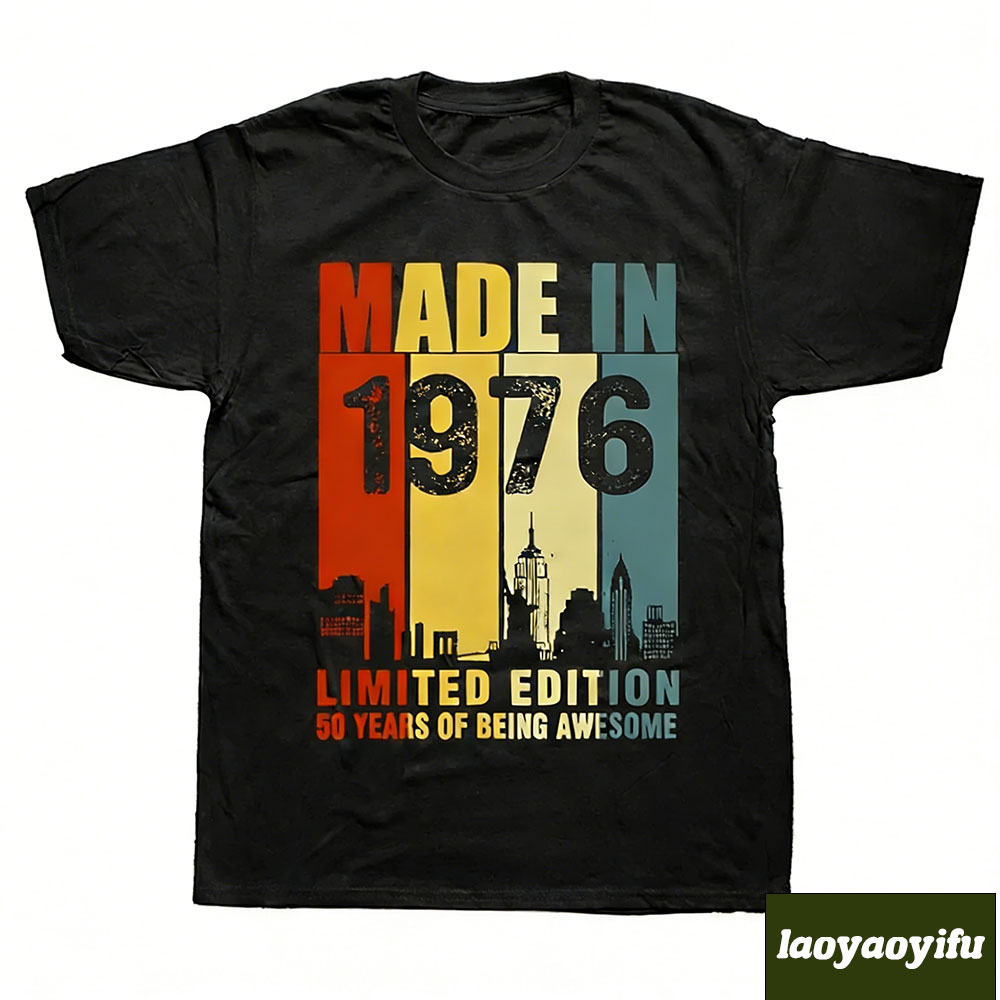 Vintage 1976 Made in 1976 50th - Men Accessories Aesthetic ulasan dan harga