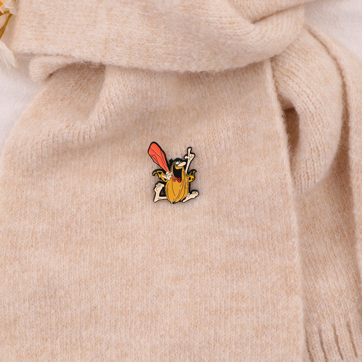 Funny Captain Enamel Pin Carto - Men Accessories Brooch ulasan dan harga