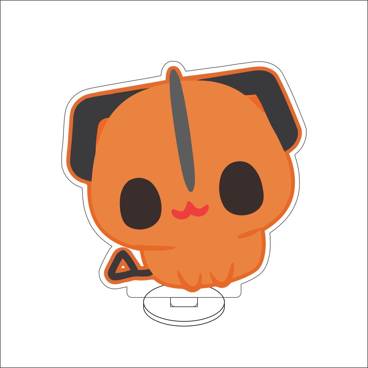 10CM Anime Chainsaw Man Pochit - Men Accessories For Gift ulasan dan harga