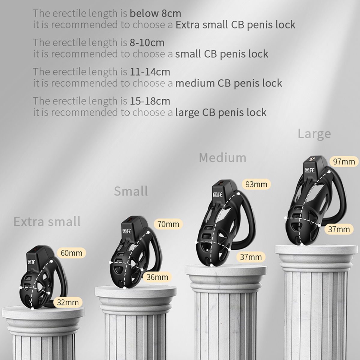 Male Chastity Cage Penis Lock  - Men Accessories Usa ulasan dan harga