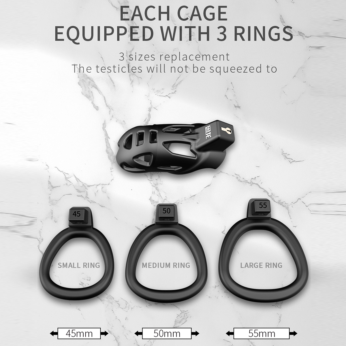 Male Chastity Cage Penis Lock  - Men Accessories Usa ulasan dan harga