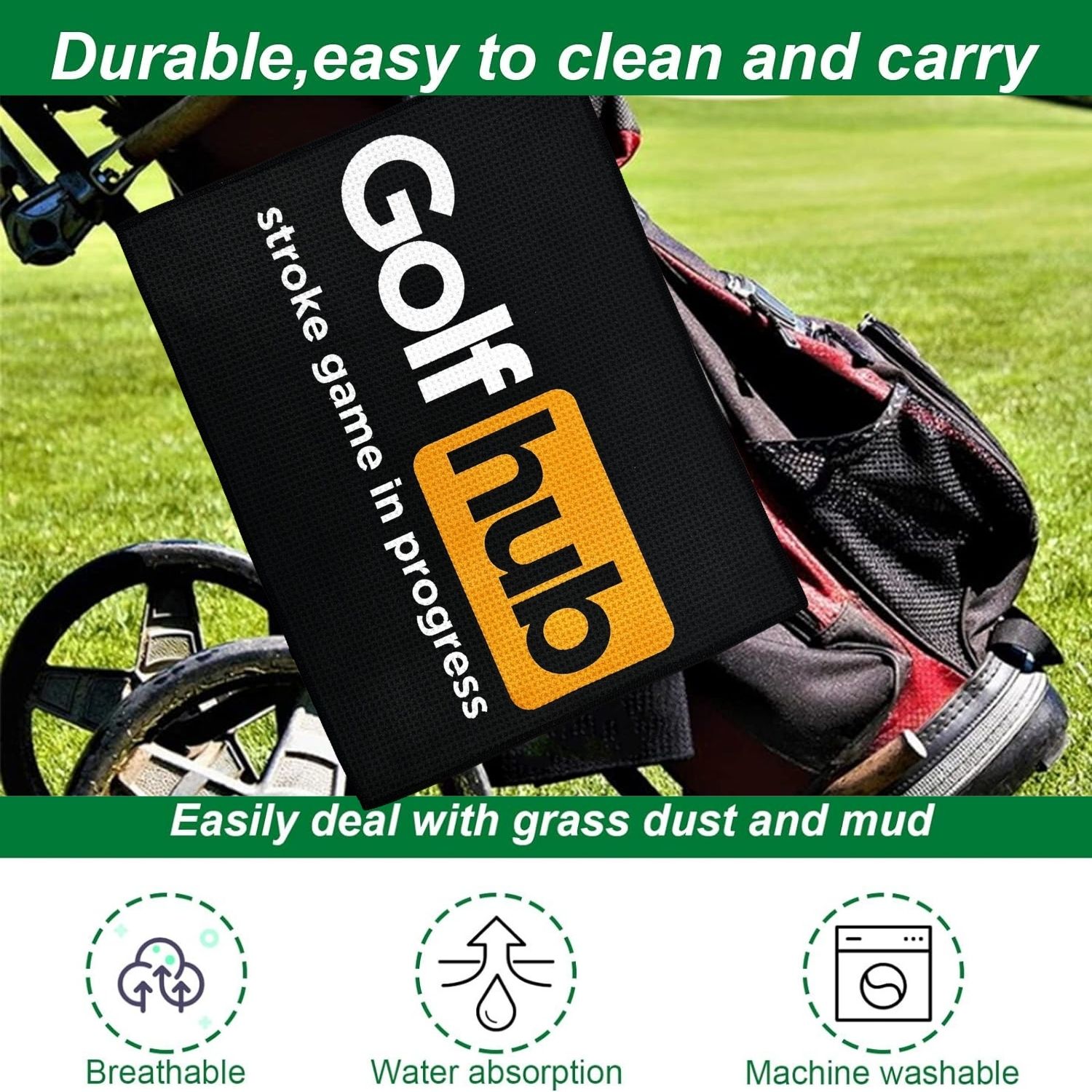 Funny Microfiber Premium Golf  - Men'S Accessories Golf ulasan dan harga