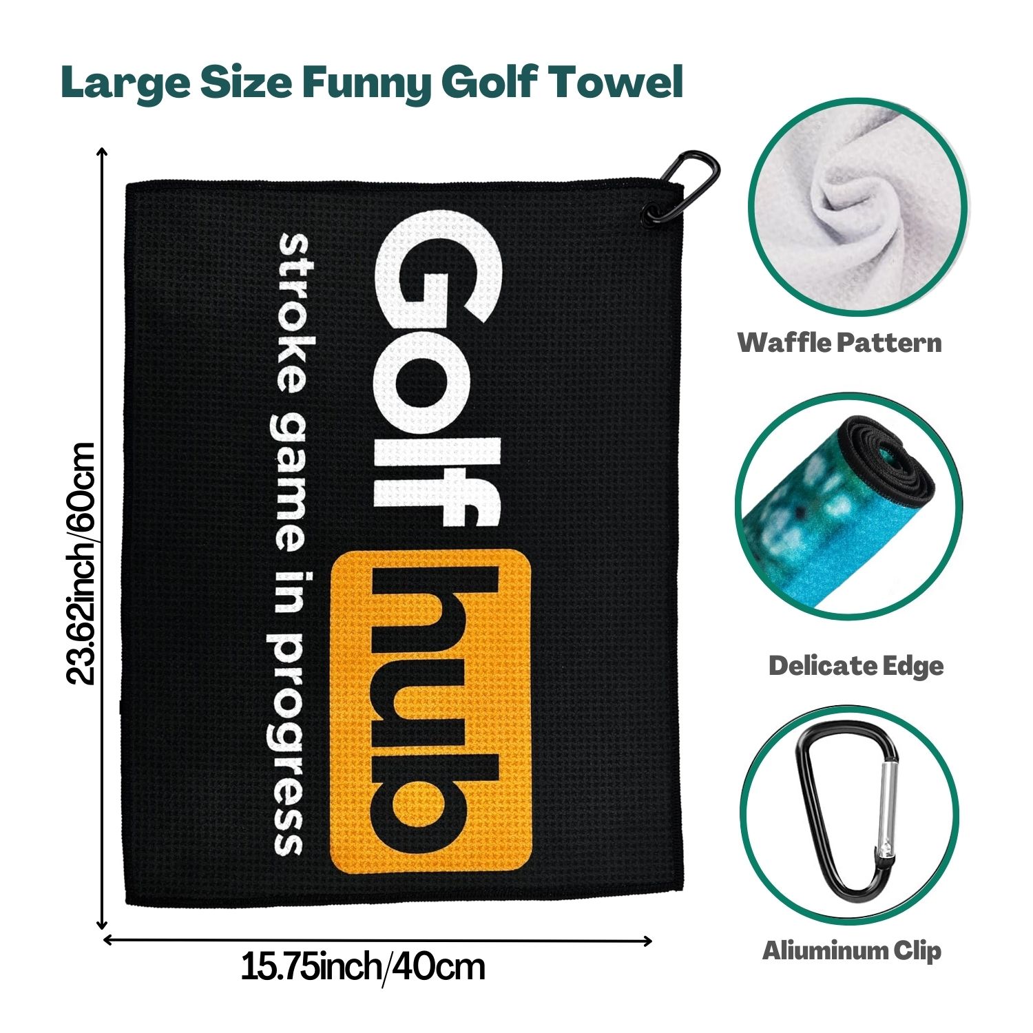 Funny Microfiber Premium Golf  - Men'S Accessories Golf ulasan dan harga