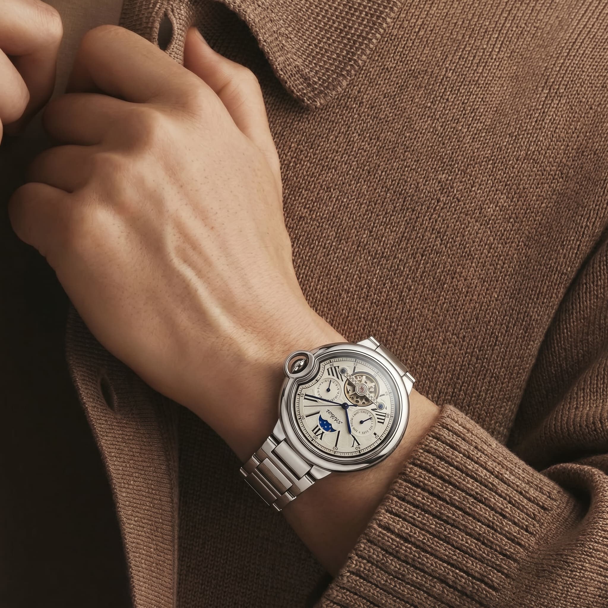 Mens Quartz Watch Stainless St - Men'S Accessories Watches ulasan dan harga